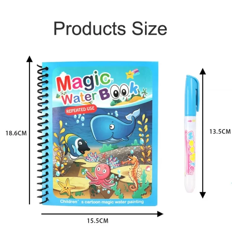 VirtualBazaar-Reusable Magic Water Coloring Book