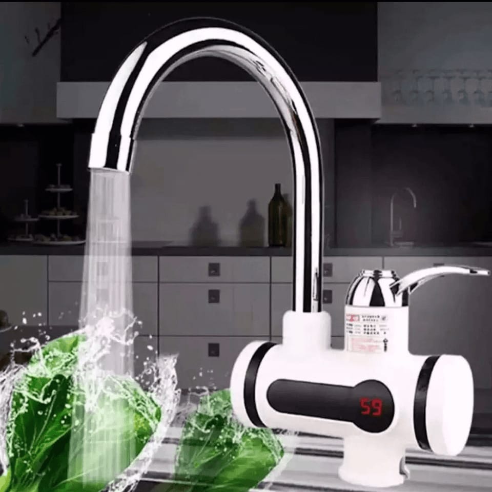 VirtualBazaar-INSTANT ELECTRIC HEATING WATER FAUCET