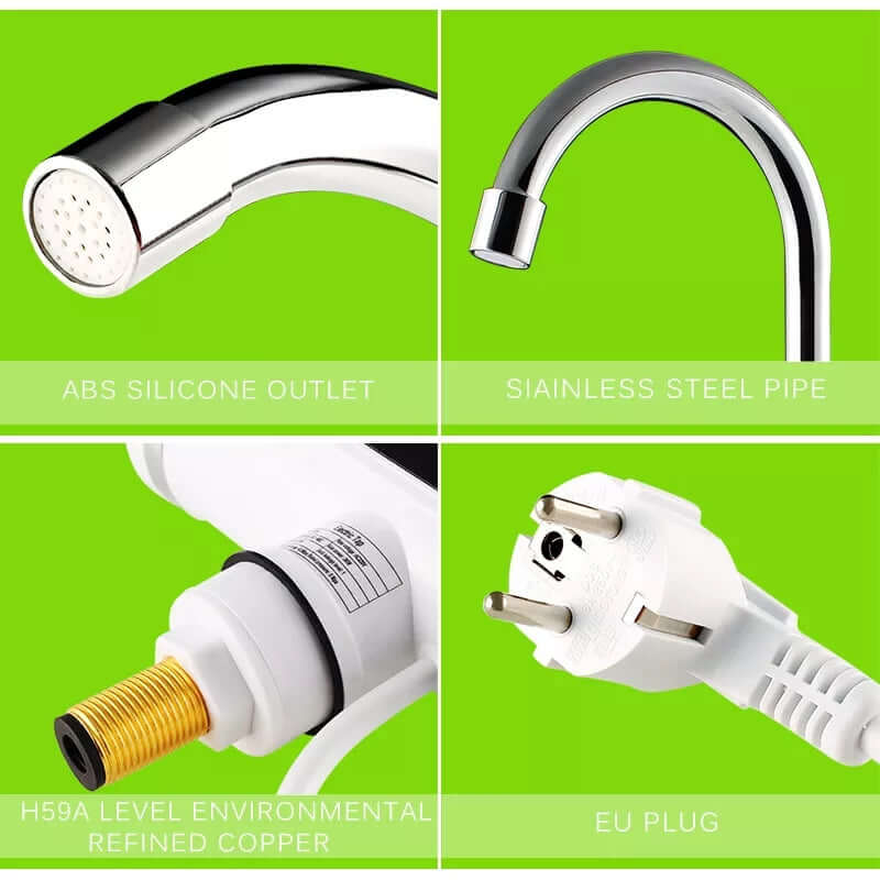 VirtualBazaar-INSTANT ELECTRIC HEATING WATER FAUCET