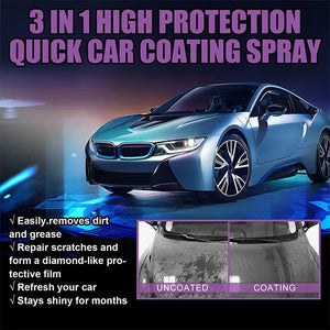 VIRTUALBAZAAR-PREMIUM 3 IN 1 QUICK HIGH PROTECTION CAR COATING SPRAY