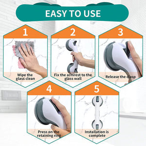 VIRTUALBAZAAR-BATHROOM SAFETY HELPING HANDLE ANTI SLIP SUPPORT